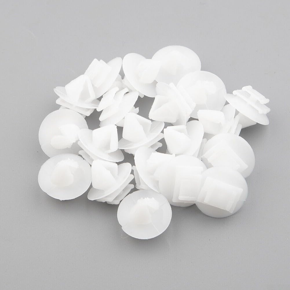 20 Clip Portiera Auto Per C2, C3, 106, 206, 207, 306, 307, Ricambio Originale 8565.40, 7701056846
