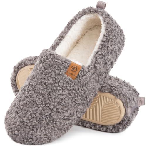 EverFoams Curly Memory Foam Slippers