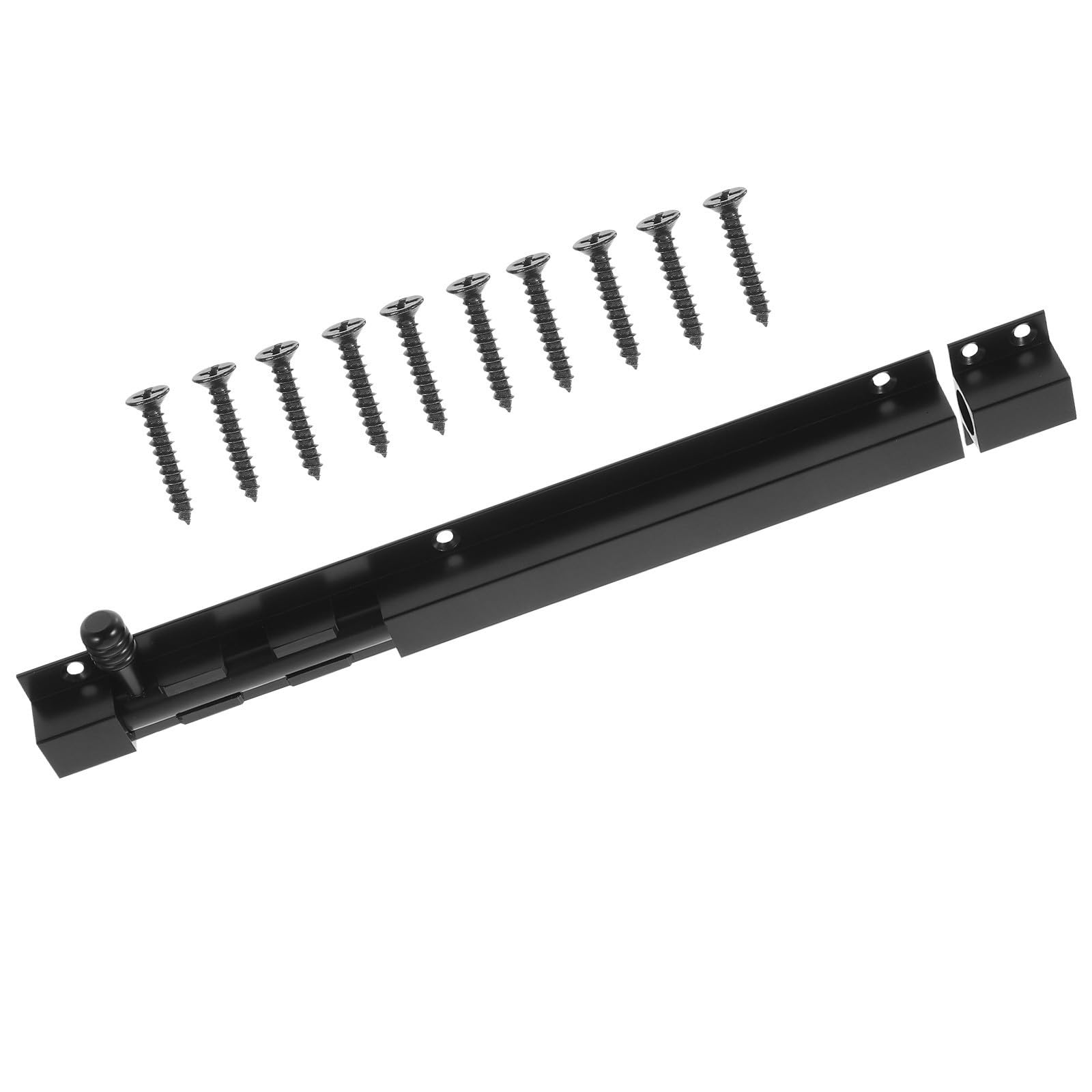 Verrou de porte solide anti-effraction à structure simple et durable