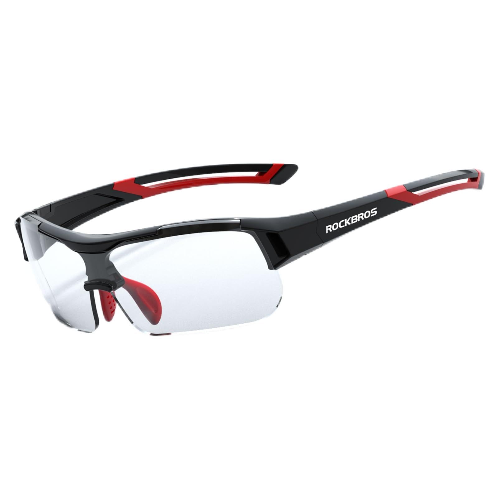 ROCKBROS Gafas Ciclismo Fotocromáticas para Hombre Mujer, Gafas Deportivas Transparentes para Bicicleta MTB Running Deportes al Aire Libre, Accesorios de Ciclismo