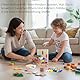 Holz Stapelspiel Tetris Holzspiel Holz Tetris Montessori 3in1 Wooden Blockstetris Holzspiel Montessori Spielzeug Holzpuzzle Wood Stacking Puzzle Toy Art HöLzerne Puzzlespielzeuge 3d Puzzle Tetris