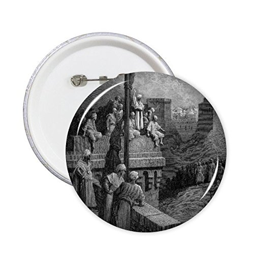 Bible et histoire d'Israël broches pour veste et décoration sac XXL