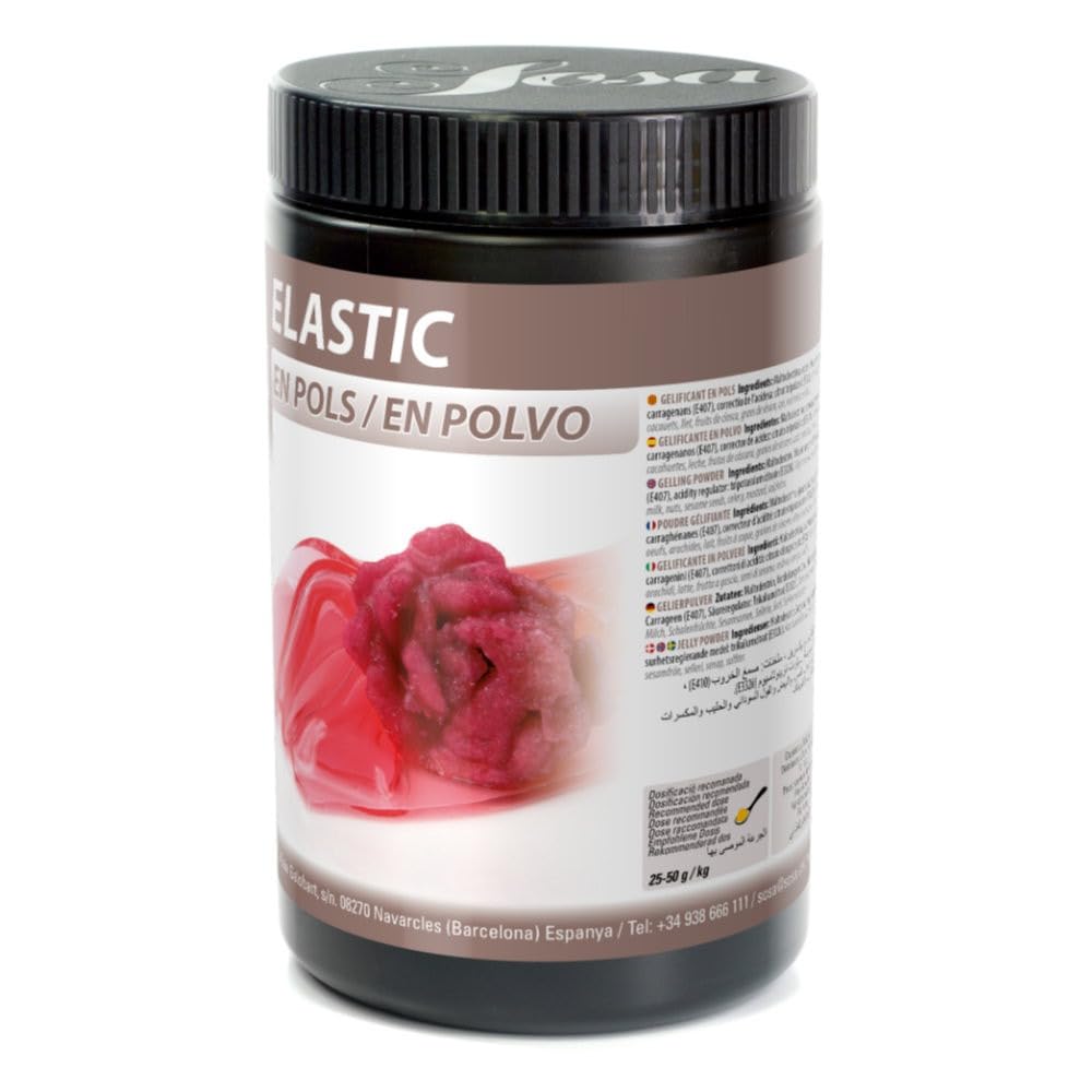 SOSA Elastic - Gelierpulver Mischung aus Garrophin und einem Carrageenan - Dose 550 g - Lebensmittelecht