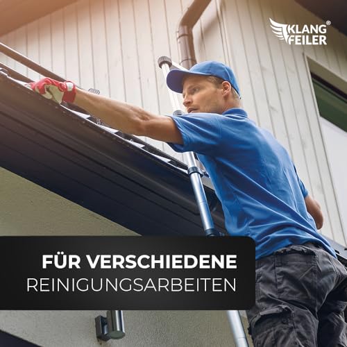 Klangfeiler® Scheuerbürste Reinigungsbürste aus Holz - Extra Robust & Langlebig - Made in Ukraine