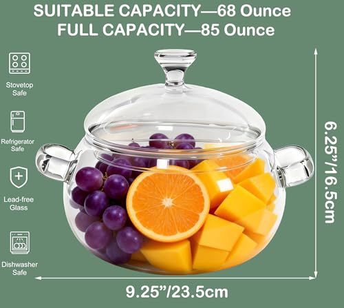 85oz Glass Simmer Pot