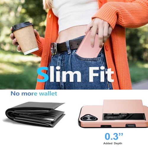 Fente pour carte cachée sur cette coque iPhone 16 Plus pour éviter les pertes