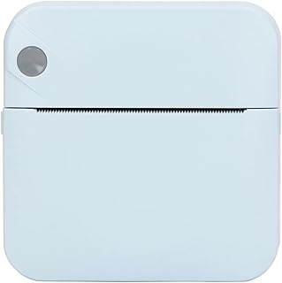 Mini Pocket Printer Wireless Thermal Printer Mini Printer Student Blue Labelling Equipment Mini Pocket Portable Thermal Printer for Wrong Questions Notes Photos