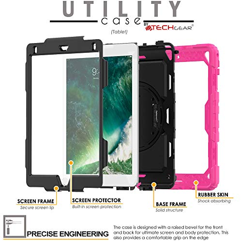 TECHGEAR Utility Custodia Compatibile con iPad