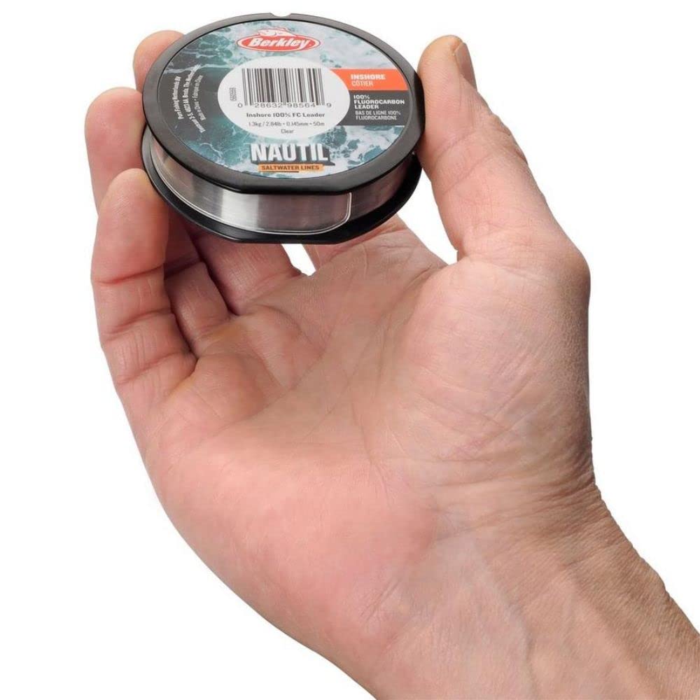 Berkley Nautil Inshore Fluorocarbon, Transparent, 0.28 mm | 11 lb|5.3 kg | 50 m - Image 4