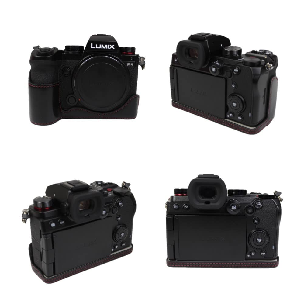 Zaino Pro Deluxe Per Fotocamera – Compatibile Con Panasonic Lumix S5 DC-S5 – Impermeabile E Imbottito