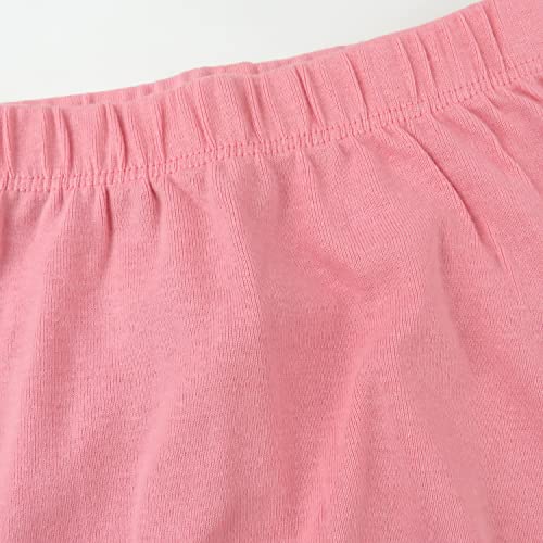 Image of HonestBaby Baby 3-Pack Footed Pants Roomy Fit Pull on Bottoms 100% Organic Cotton for Infant Baby Boys, Girls, Unisex
