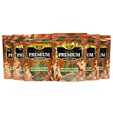 Carnes Premium Instant Coffee 100% Arabica Coffee (Hazelnut, 7oz_6 pack)