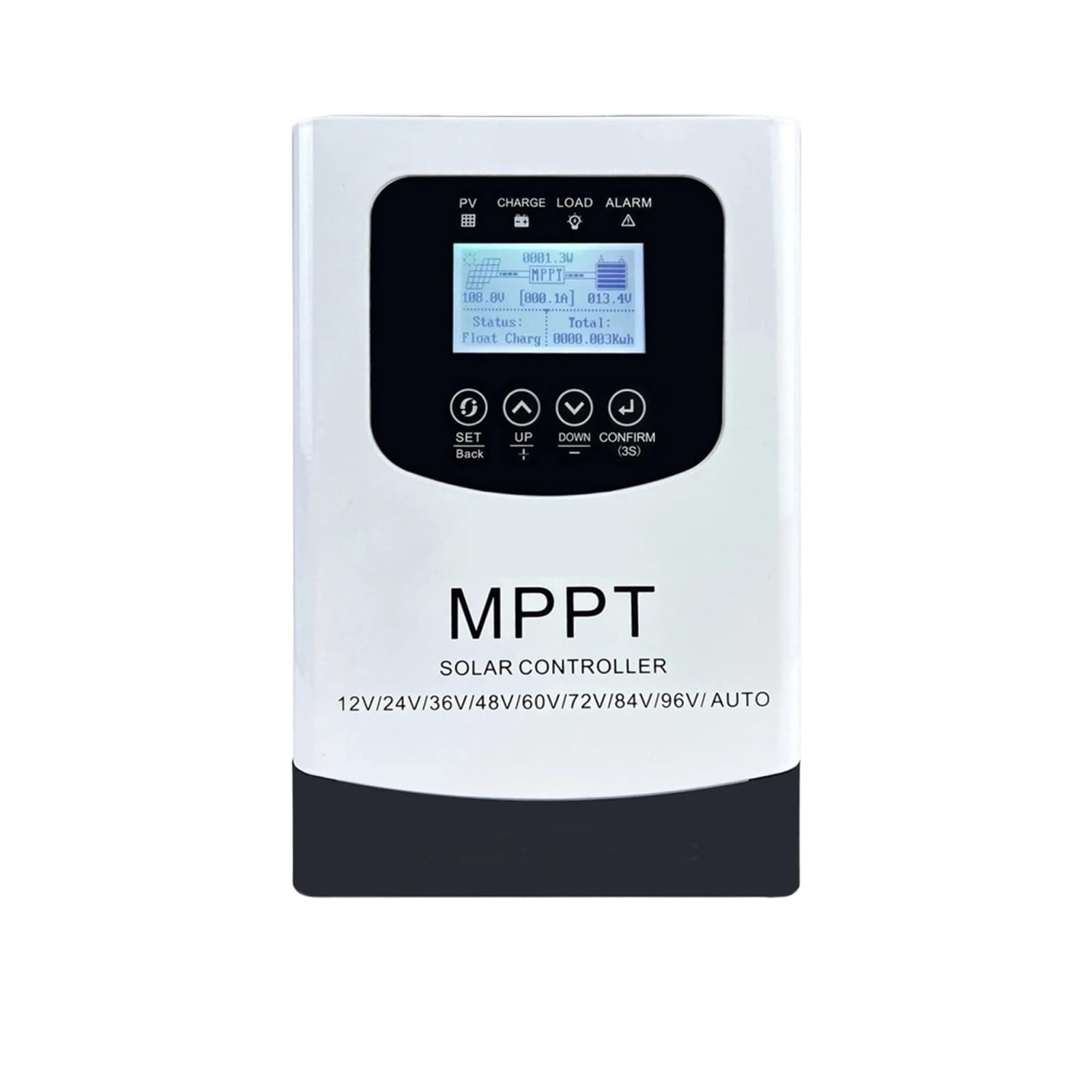 Solar Charge Controller, 230VDC 48V 60V 72V 96V MPPT Solar Panel System Battery Charge Controller PV Regulator With WIFI Function For 12V 24V(MPPT 80A)