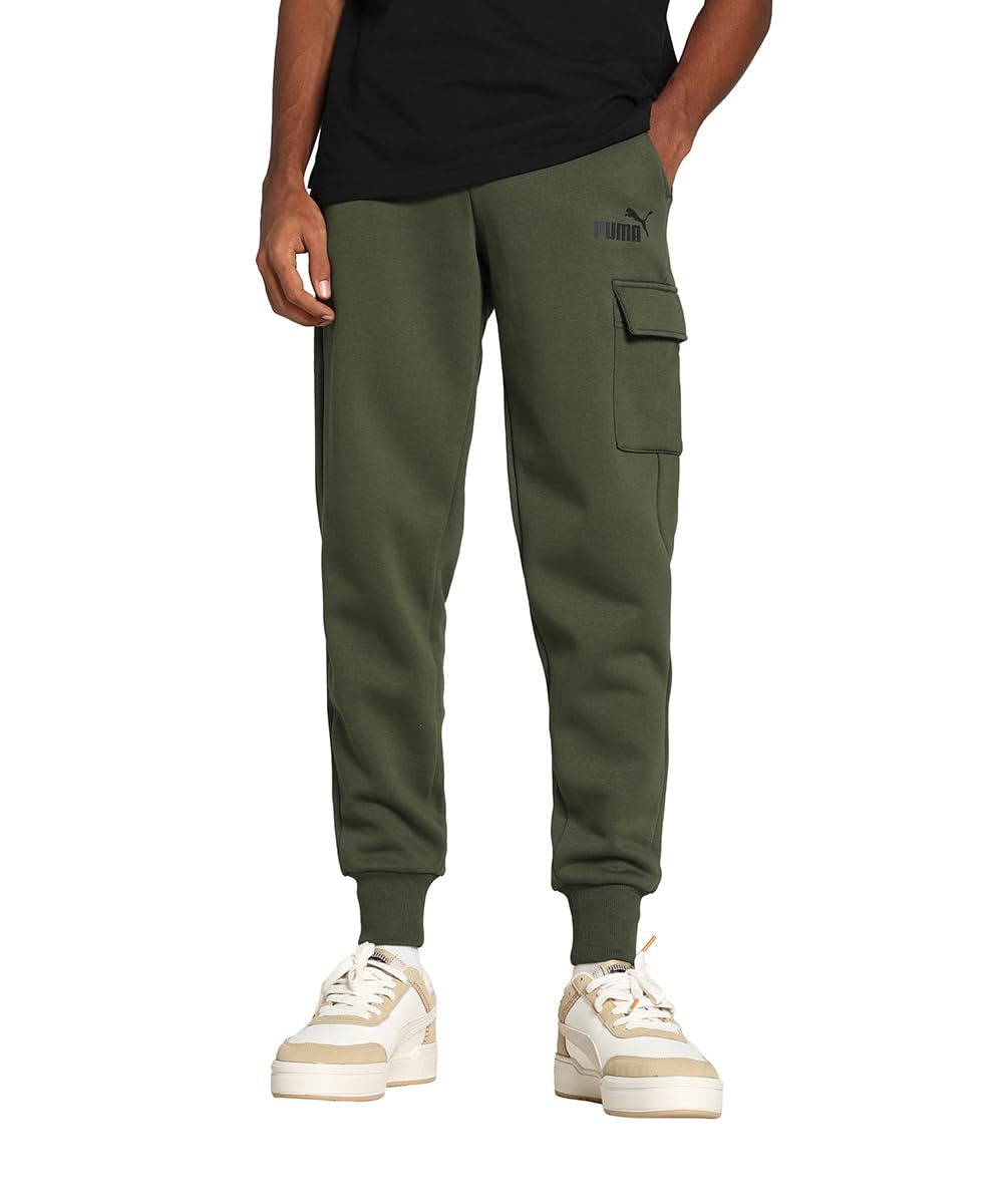 PUMA - Active Tricot Pants Cl, Pantalón Chándal Hombre, Mirto Verde, XS