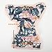 Sigzagor Newborn Baby Diaper Nappy Cover 4.4lbs to 10lbs For Girls (Colorful Hear)