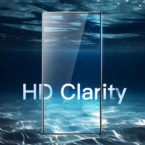 Image of Premium Tempered Glass Screen Protector Guard For Samsung S24 Ultra (6.8 Inch, Pack of 1) | Edge to Edge Coverage With Easy to installation kit