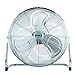 Senelux Ventilateur de sol - Ventilateur de gymnase chromé Ventilateur électrique portable de 50,8 cm à 3 vitesses avec fonction d'inclinaison