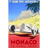  Monaco Affiche rectangulaire 1935