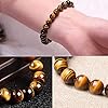 10 MM Natural Tiger Eye Gemstones Stone Bead Healing Energy Crystal Men Woman Elastic Bracelet … #4