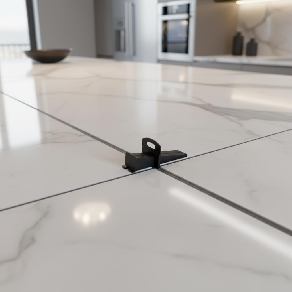 Mapei Sistema Livellante MapeLevel ProWDG, Cuneo e Distanziatori per Piastrelle, Riutilizzabile, per Pavimenti e Rivestimenti Ceramici (2 mm)