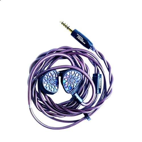 LEAUDIO TANGZU ZETIAN WU Legend - Auriculares intraurales planos duales con cable desmontable de 0,78 mm (4,4 mm)