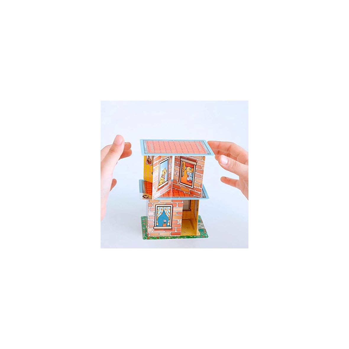 HABA-4789-Rhino-Hero-Un-Juego-de-apilamiento-3D-para-Edades-5-version-en-ingles-Made-in-Germany