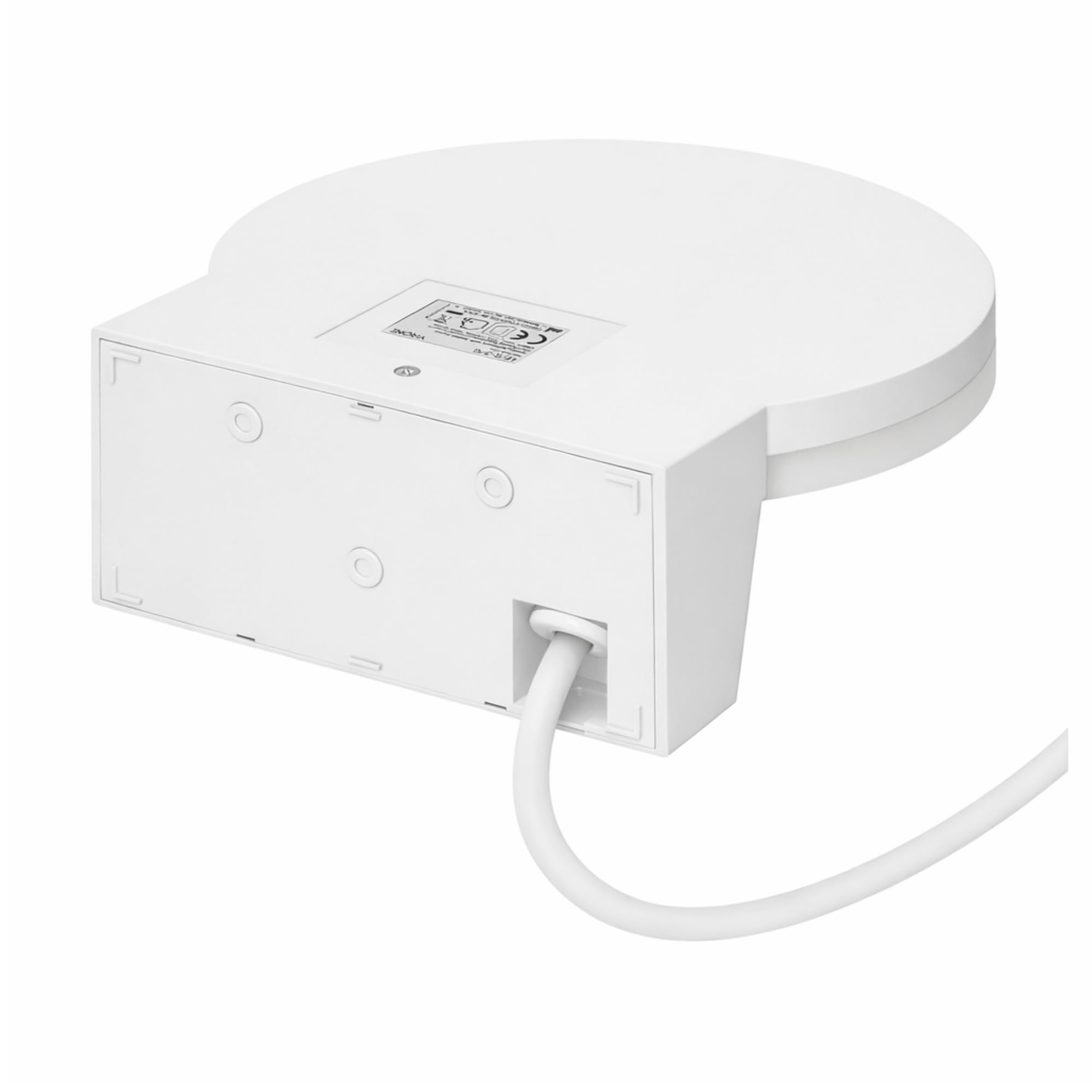 Lampa Zewnętrzna LED z Czujnikiem Ruchu PIR 15W 4000K Barwa Neutralna Biel 1300lm Szeroki kąt świecenia >80° Oświetlenie Zewnętrzne Taras Ogród Parking IP65 (biały)
