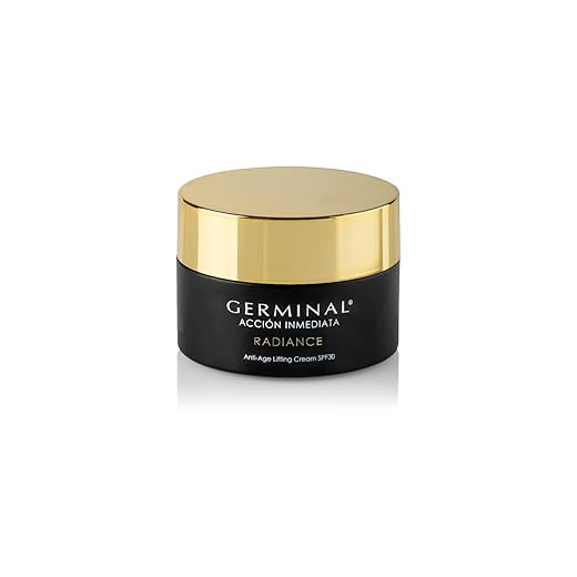 GERMINAL ACCIÓN INMEDIATA RADIANCE - Crema Antiedad con Efecto Lifting y SPF30 | Para Todo Tipo De Pieles A Partir de 35 Años | Crema de Día con Factor de Protección que Reafirma Tensa e Ilumina 50 ml