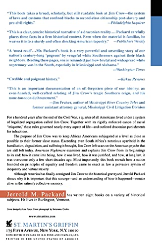 American Nightmare: The History of Jim Crow