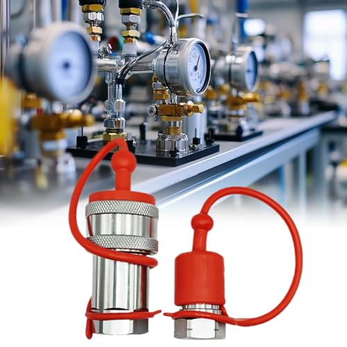 Coupleur hydraulique carbone rapide avec bouchon de protection