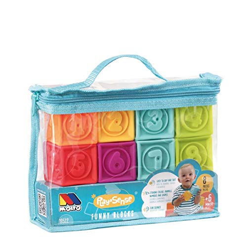 Bolsa Cubos sensoriales 12 pcs Molto