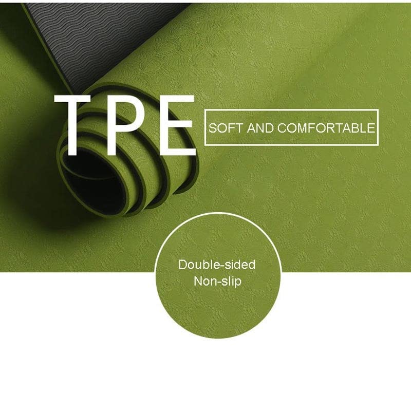 Amazon.co.jp: JJZXD TPE滑り止めヨガマットパッド72 x 24 ''ジム