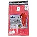 Indera - Mens Long Sleeve Union Suit, Red, 865 19255-Small