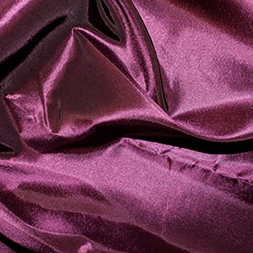 Tissu en satin de soie violet pour coudre vos robes de soirée