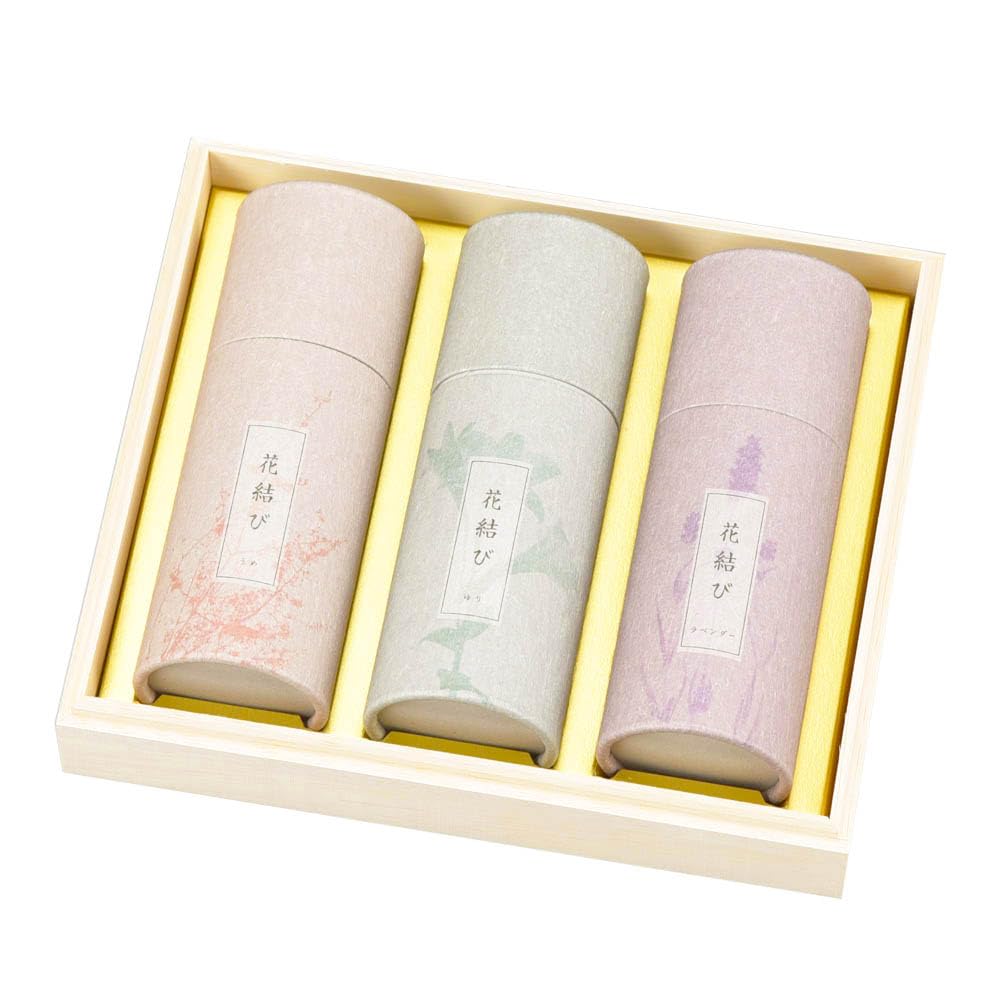 Hasegawa Buddhist Altar Incense Gift Box - Flower Knot, Plum, Lily, Lavender Incense, Gift for Offerings, Funeral, Obon, Higan, Mourning, Cold Midst Greeting : Home & Kitchen