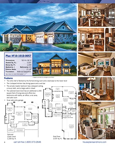 Ultimate Book of Home Plans, Completely Updated & Revised 4th Edition: Over 680 Home Plans in Full Color: North America's Premier Designer Network: Sections on Home Design & Outdoor Living Ideas - Image 3