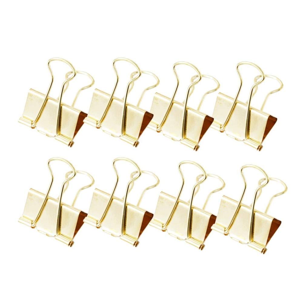 ETomey Binder-Clips, Bulldog-Clips, Foldback-Clips, Büroklammern, Bulldog-Clips, Metallscharnier-Clip for Fotos, Fotos, Heimbürobedarf (Größe: 25 mm x 96 Stück) (Size : 41mm*48pcs)