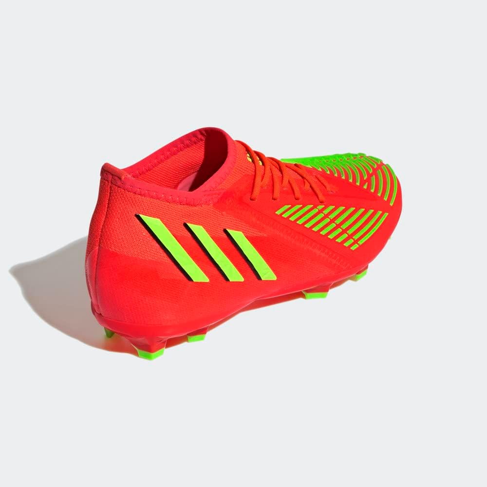 adidas Predator Edge.1 Youth FG Soccer Cleats- Game Data Pack|Solar Red/Solar Green Youth Sizes