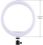 Selfie Ring Light with 3 Light Modes and 10 Brightness Levels USB Powered Mini LED Fill Light for YouTube/TIK Tok/Phone/Live Stream/Makeup Shooting/Zoom Meetings