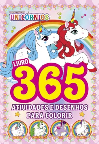 Floresta Encantada Livro 365 Atividades e Desenhos para Colorir