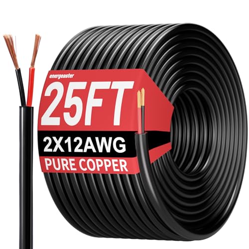 Energeaster 25FT 12 Gauge Wire
