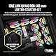 Corsair iCUE LINK QX140 RGB 140mm Magnetic Dome RGB Fans - Doppelter Lüfter-Starter-Kit mit iCUE LINK System-Hub - Schwarz
