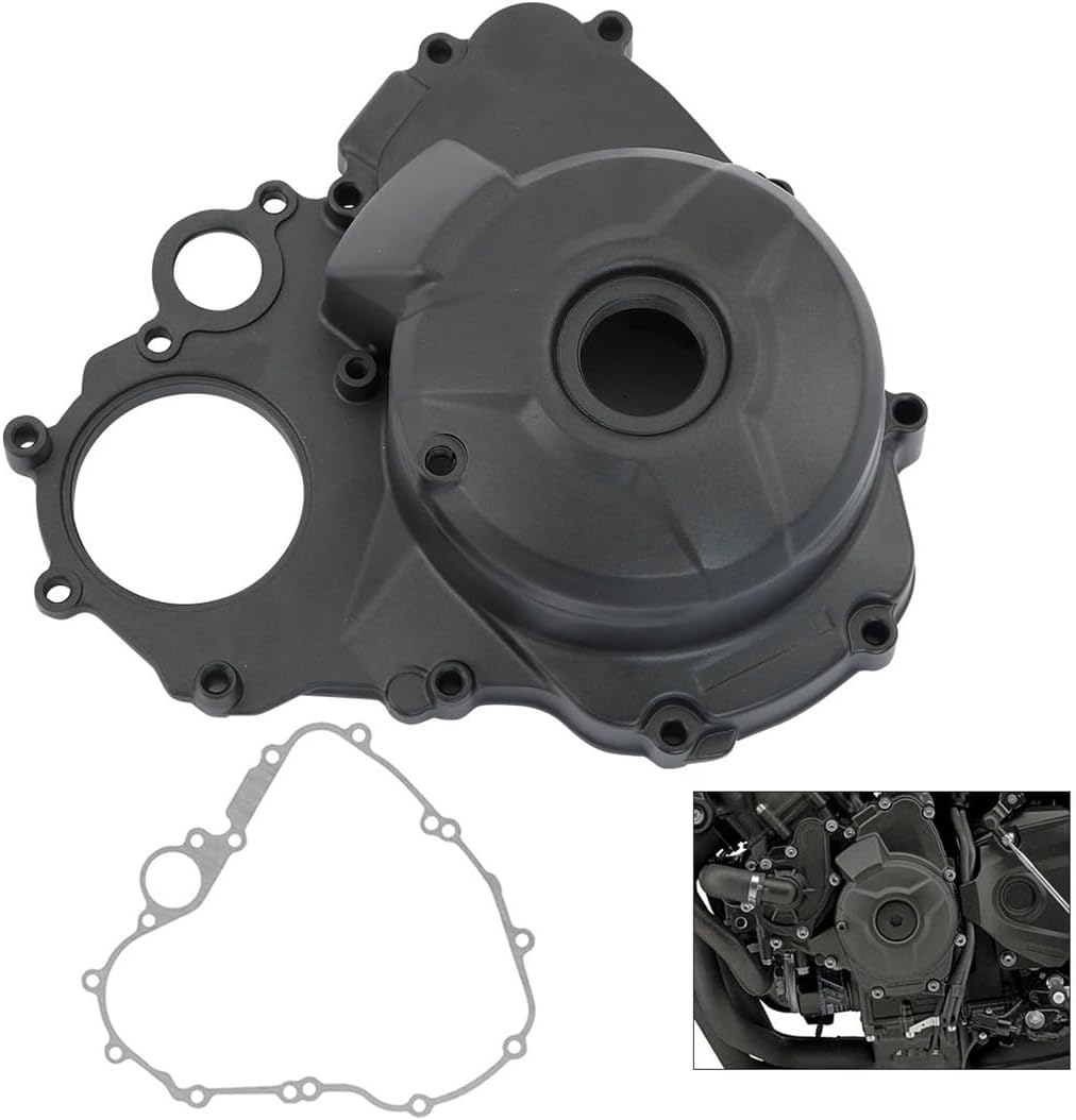 オートバイアクセサリー 左ステーターマグネトエンジンクランクケースカバー FJ09用 FZ09用 MT09用 トレーサー 900用