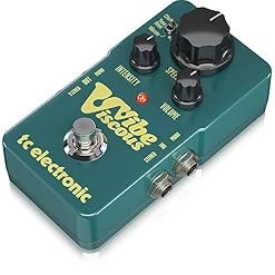 TC Electronic Viscus Vibe Awesome Vibe Pédale pour recréer le légendaire son « Shin-Ei Uni-Vibe » avec technologie… - Les Beatles, Paul McCartney, John Lennon, RIngo Starr, George Harrison TC Electronic Viscus Vibe Awesome Vibe Pédale pour recréer le légendaire son « Shin-Ei Uni-Vibe » avec technologie… – Image 3