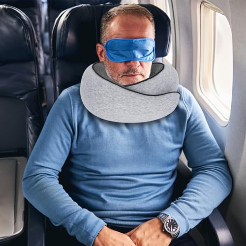 Almohada de viaje de espuma viscoelástica ajustable miniatura 7
