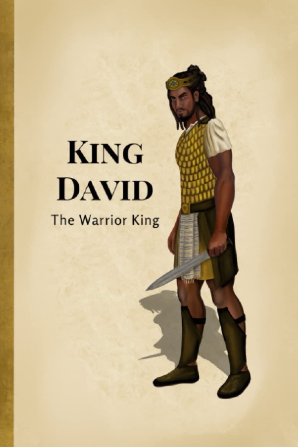 King David Notebook | Bible Heroes Notebook | Lined, 6 x 9