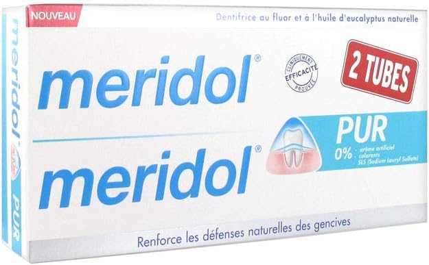 MeridolPur Toothpaste 2 x 75ml