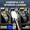 POLIXEL Car Interior Foam Cleaner - Powerful Waterless Carpet Upholstery & Seat Stain Remover for Leather, Fabric, Vinyl - Auto Detailing Spray with Brush Safe for All Cars - 5oz / 150ml
