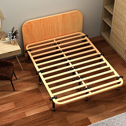 Likapop 4Pcs Adjustable Bed Frame Support Legs, Bed Frame Slats Heavy Duty Center Support Leg, Suitable For King Bed Reinforcement Kit, Sofa, Table, Furniture Legs Replacement Parts (6.1"-8.7") #TOP7