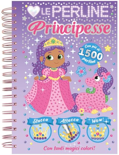  Amo le perline. Principesse. Ediz. a colori. Ediz. a spirale